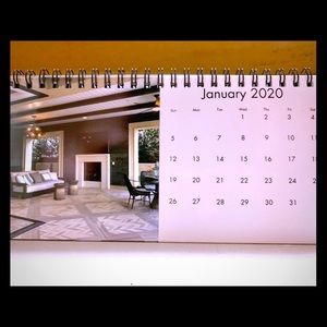 2020 Desktop Calendar - Scenes from LA.